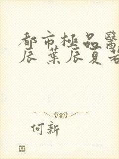 都市极品医神叶辰 叶辰夏若雪