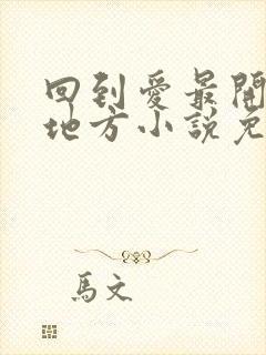 回到爱最开始的地方小说免费阅读