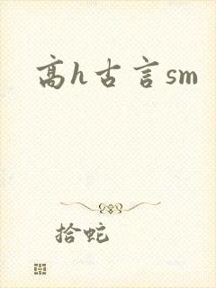 高h古言sm