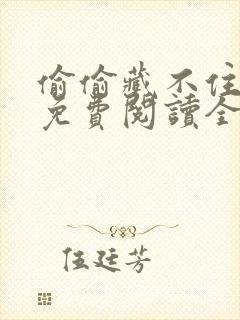 偷偷藏不住小说免费阅读全文无删减