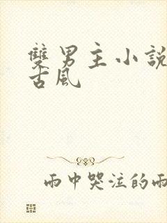 双男主小说推荐古风