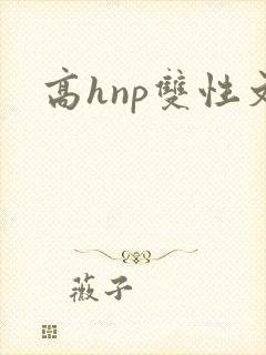 高hnp双性文