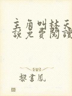 主角叫林天的小说免费阅读封面