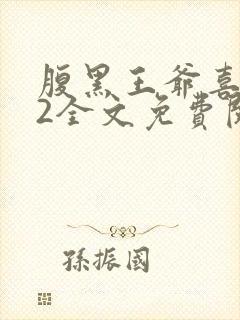 腹黑王爷喜当爹2全文免费阅读