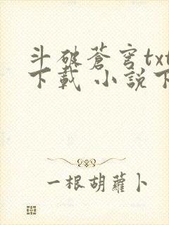 斗破苍穹txt下载 小说下载