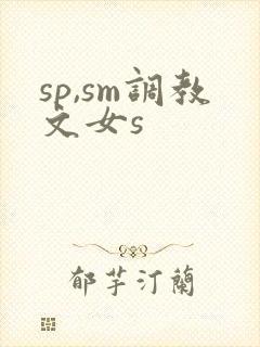 sp,sm调教文女s封面