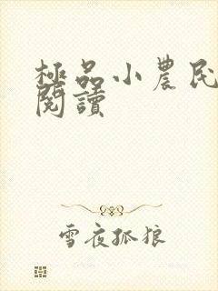 极品小农民在线阅读