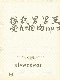 总裁男男互攻互受h啪肉np文