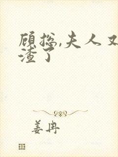 顾总,夫人又虐渣了