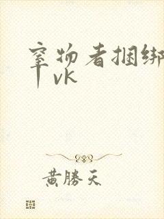 窒物者捆绑调教丨vk封面