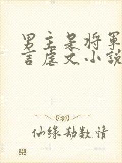 男主是将军的古言虐文小说