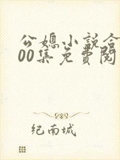 公媳小说合集100集免费阅读全文