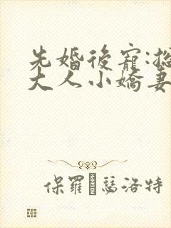 先婚后宠:总裁大人小娇妻