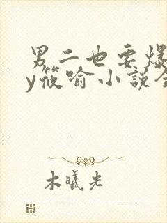 男二也要爆吗by筱喻小说全文免费阅读封面