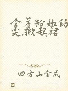 含着粉嫩的小乳尖,掀起裙