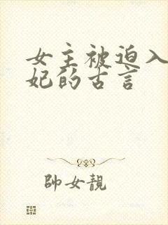 女主被迫入宫为妃的古言