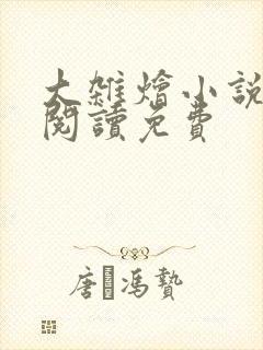 大杂烩小说全集阅读免费