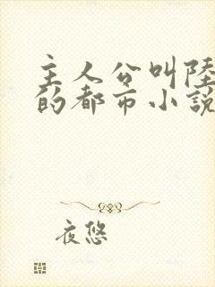 主人公叫陆山河的都市小说