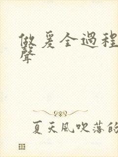 做爰全过程呻吟声