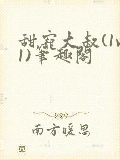 甜宠大叔(1v1)笔趣阁