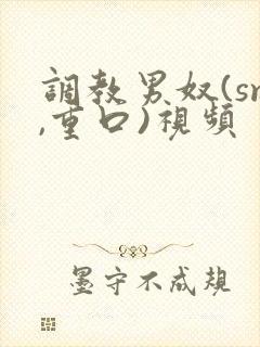 调教男奴(sm,重口)视频