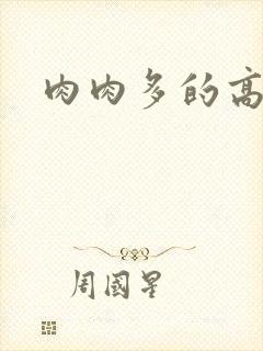 肉肉多的高h文封面