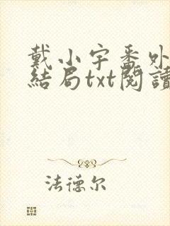 戴小宇番外篇大结局txt阅读