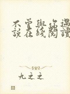 不曾与你遇见小说在线阅读