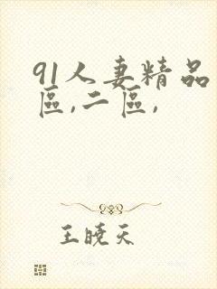 91人妻精品一区,二区,封面