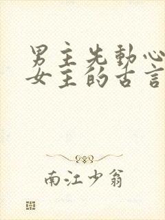 男主先动心苦追女主的古言