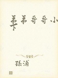 弟弟哥哥小说年下