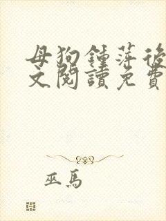 母狗钟萍后传全文阅读免费笔趣阁封面