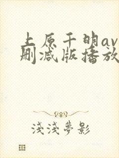 上原千明av无删减版播放