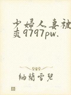 少妇人妻被粗大爽9797pw.
