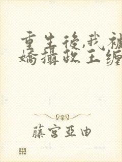 重生后,我被病娇摄政王缠上了在线阅读小说