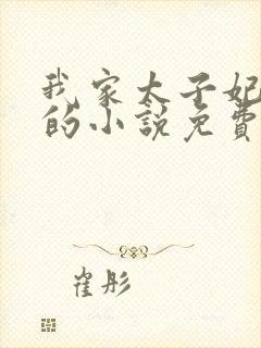 我家太子妃超凶的小说免费