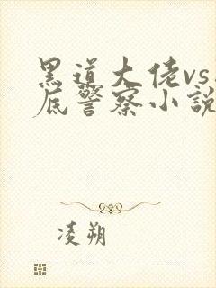 黑道大佬vs卧底警察小说在哪里看封面