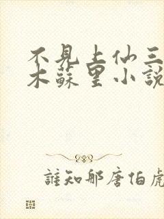 不见上仙三百年木苏里小说原版