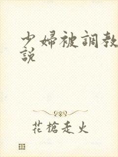 少妇被调教的小说
