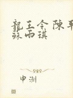 龙王令 陈平 苏雨琪