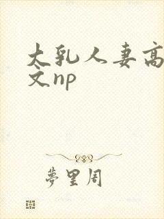 大乳人妻高辣h文np