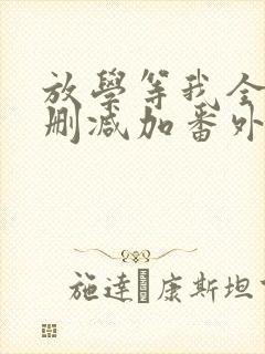 放学等我全文无删减加番外txt