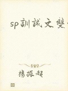 sp训诫文双性