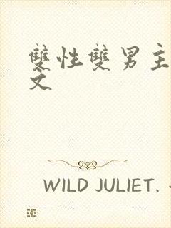 双性双男主高干文封面