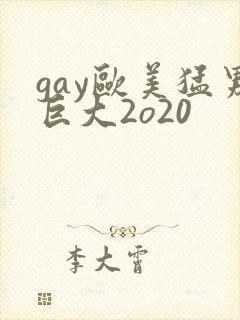 gay欧美猛男巨大2o20