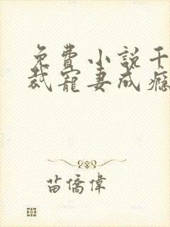 免费小说千亿总裁宠妻成瘾