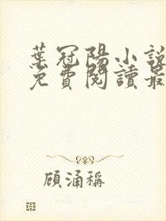 叶冠阳小说全文免费阅读最新章节