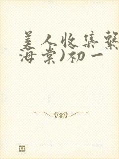 美人收集系统(海棠)初一
