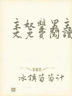 主奴双男主训诫文免费阅读