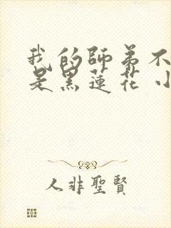 我的师弟不可能是黑莲花 小说